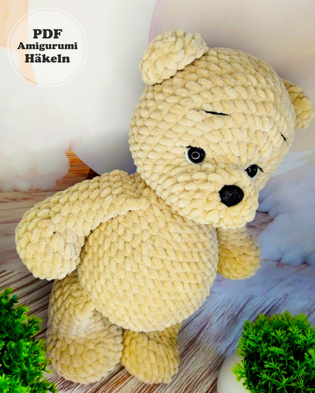 Mischutka Plüsch Bär PDF Amigurumi Anleitung Kostenlos (2)