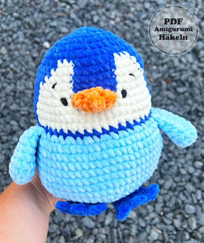 Pinguin Frosty zu Weihnachten Amigurumi PDF Anleitung (3)