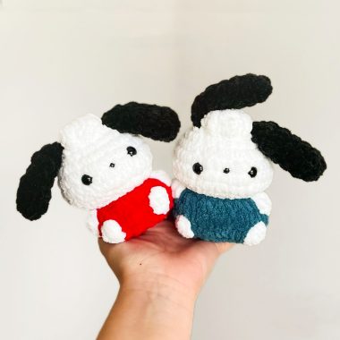 Pochacco ohne Nähen Anleitung für Anfänger (1)