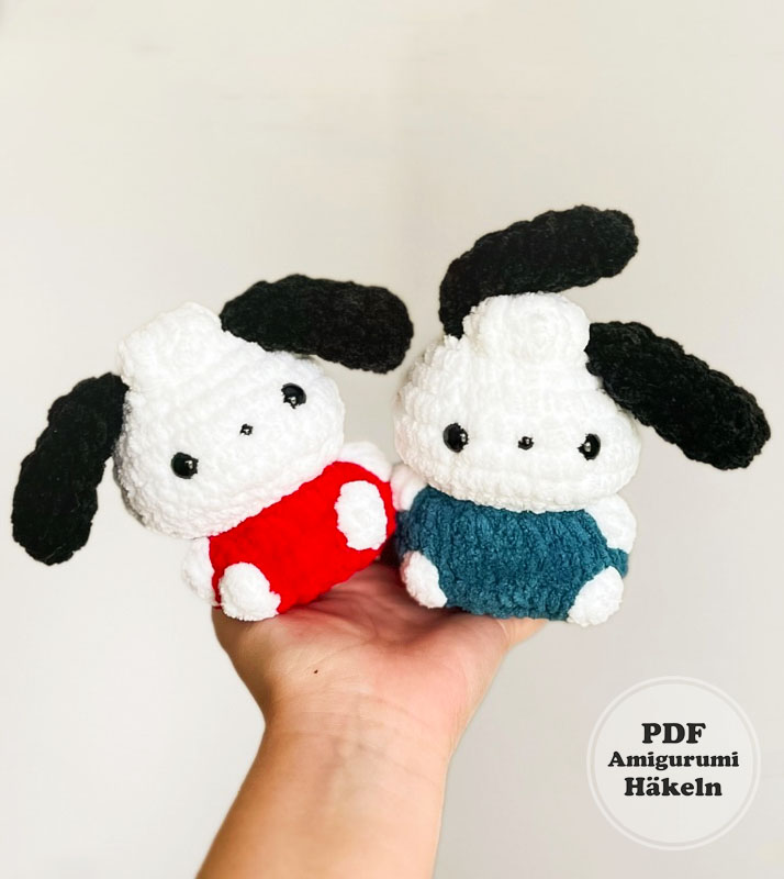 Pochacco ohne Nähen Anleitung für Anfänger (3)