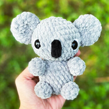 Baby Koala Goofy PDF Häkeln Anleitung Kostenlos (2)