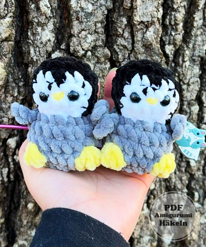 Baby Pinguin für Anfänger Amigurumi PDF Anleitung (2)