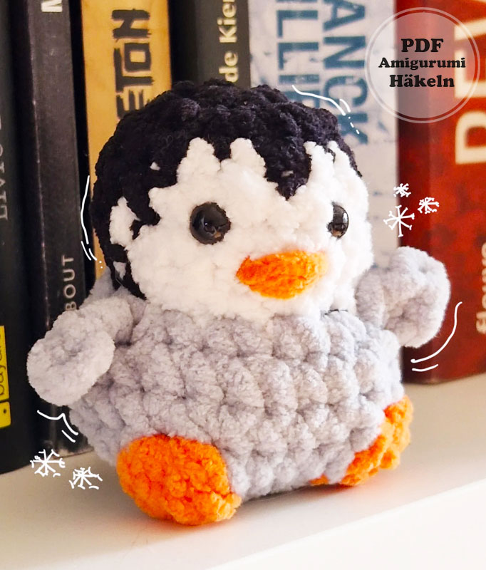 Baby Pinguin für Anfänger Amigurumi PDF Anleitung (3)