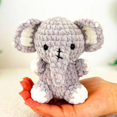 Elefante Baby Enola Amigurumi Anleitung Kostenlos (2)