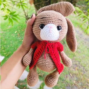 Hase mit Schlappohren Amigurumi PDF Kostenlos (1)