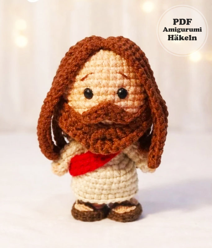 Jesus Christus häkeln Schritt für Schritt (2)