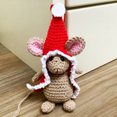 Mimi Weihnachtsmaus PDF Amigurumi Anleitung (1)