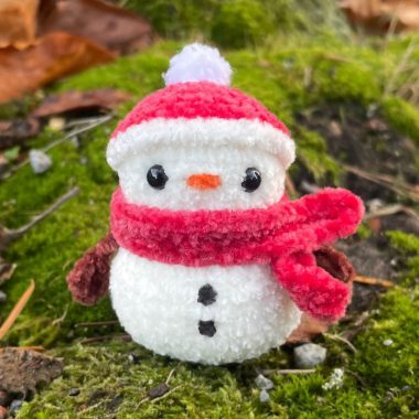 Schneemann Ornament Amigurumi PDF Anleitung (1)
