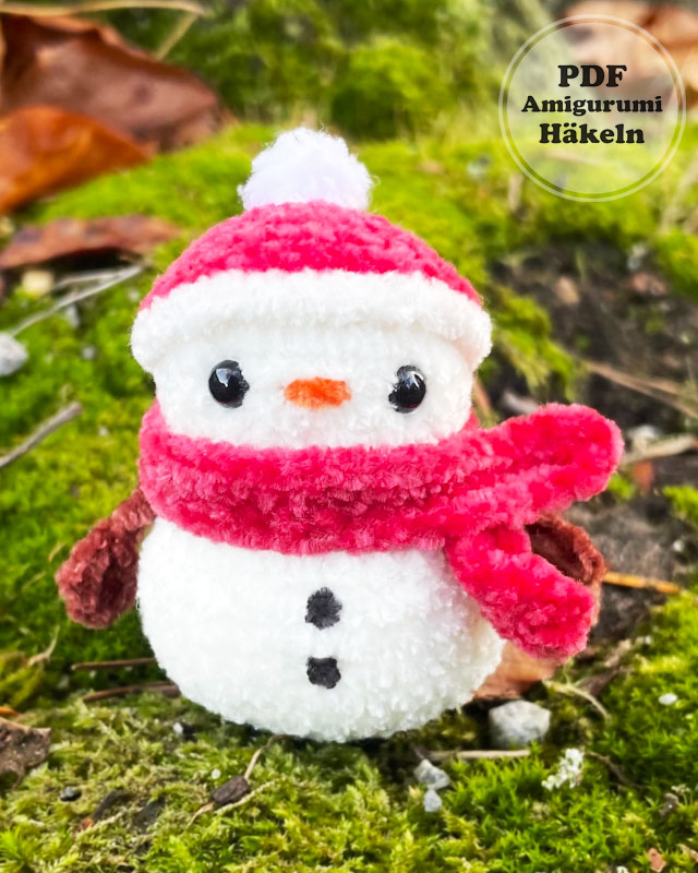 Schneemann Ornament Amigurumi PDF Anleitung (2)