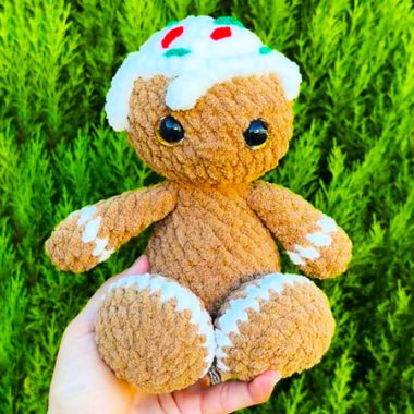 DIY Anleitung Lebkuchenmann Häkeln PDF Kostenlos (3)