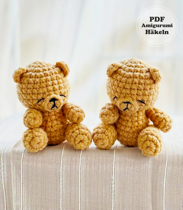 Flauschiger Teddybär Boubo Anleitung PDF Kostenlos (2)