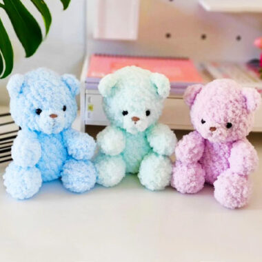 Flauschiger Teddybär Boubo Häkeln PDF Amigurumi (2)