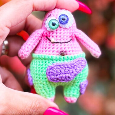 Schwammkopf Patrick Amigurumi PDF Häkelnn (2)