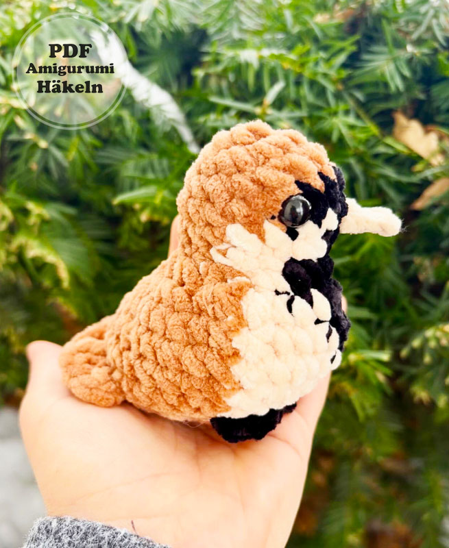 Spatz Vogel Kostenlose Häkelanleitung (3)