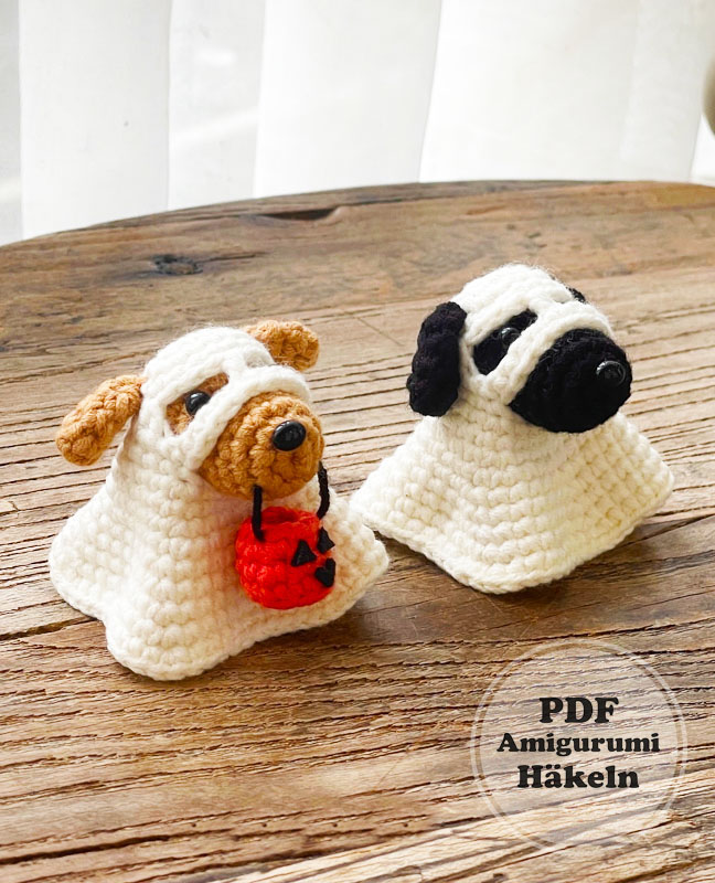Amigurumi Halloween Welpe PDF Anleitung Kostenlos
