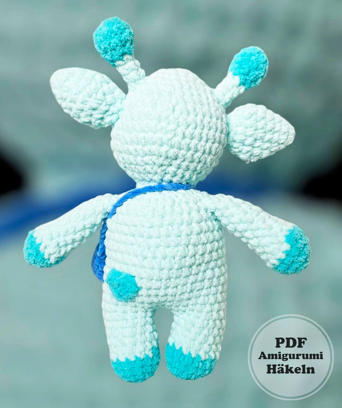 Plüsch-Giraffe mit Tasche Amigurumi PDF-anleitung (3)