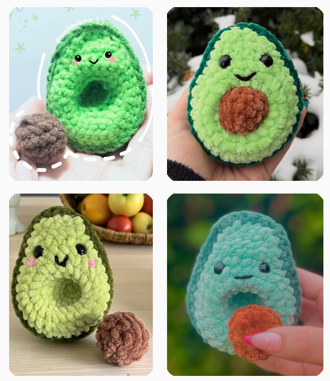 Avocado Häkelanleitung PDF für Anfänger (1)
