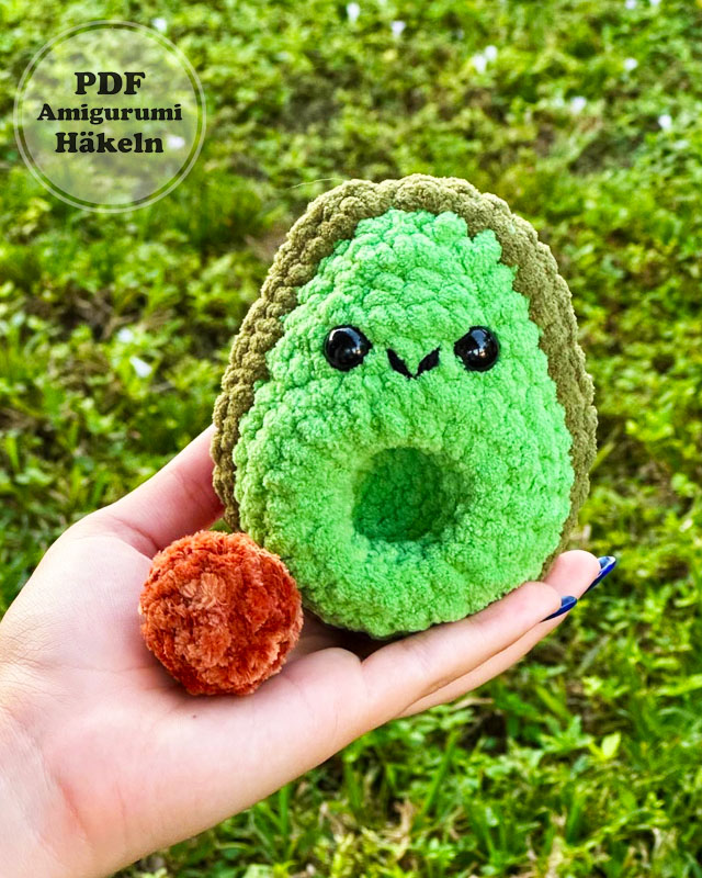 Avocado Häkelanleitung PDF für Anfänger (2)