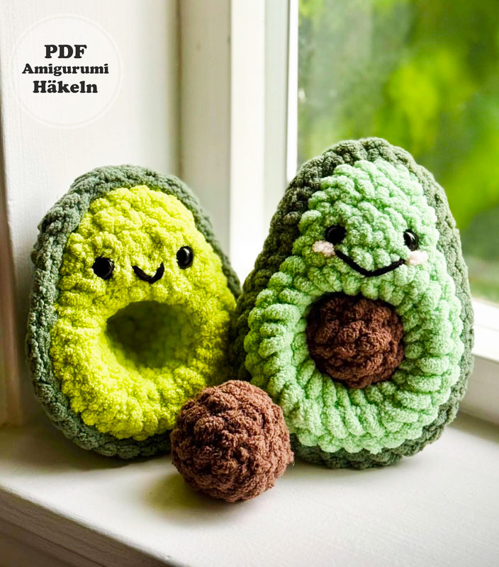 Avocado Häkeln PDF Anleitung für Anfänger (3)