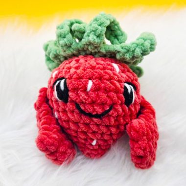 Erdbeer-Kumpel Amigurumi PDF Anleitung Kostenlos (1)