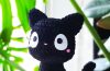 Realistische schwarze Mini-Katze Häkelanleitung (1)