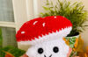 Pilz Puppe Weihnachtsornament Häkeln Anleitung (1)