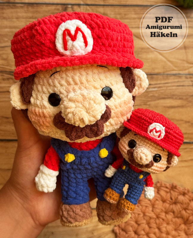 Super Mario Häkelpuppe Kostenlose anleitung (1)