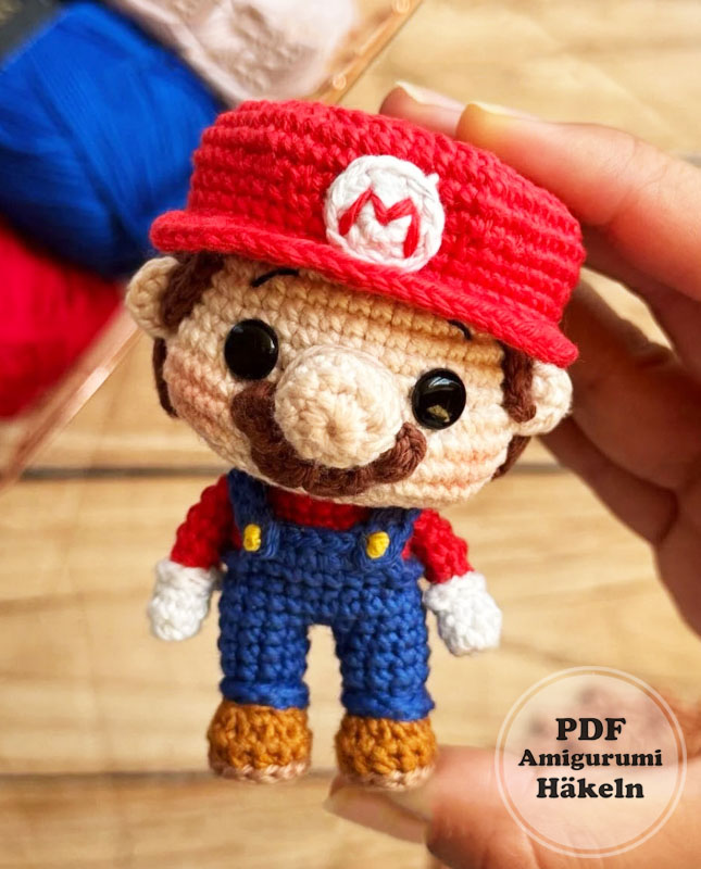 Super Mario Häkelpuppe Kostenlose anleitung (3)