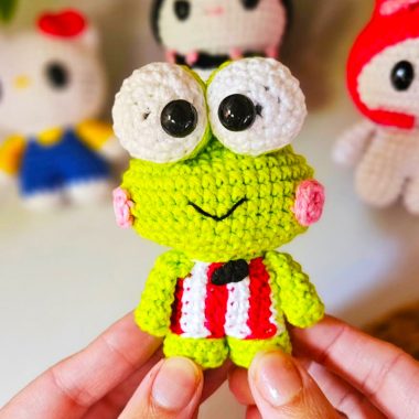 Keroppi Häkelanleitung Schritt für Schritt (1)