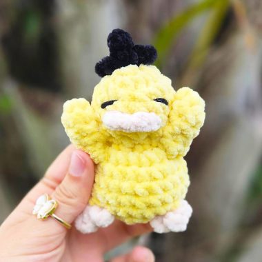 Enton Pokémon-Schlüsselanhänger Häkelanleitung (1)
